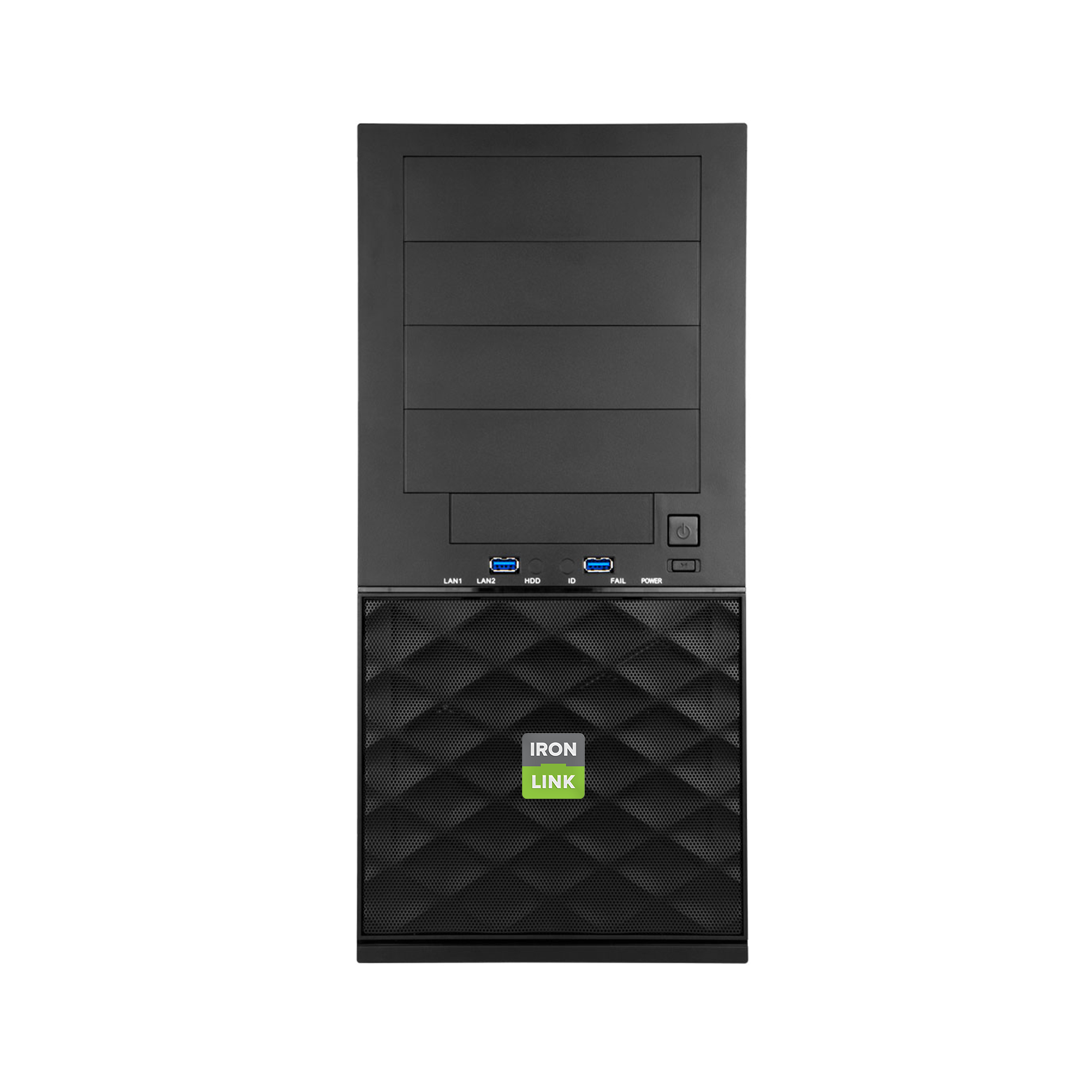 IRON LINK Professional Mid-Tower GPU-Ready Workstation